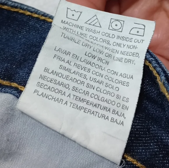 Wrangler Blue Wide Leg Capri Jeans - Picture 8 of 9